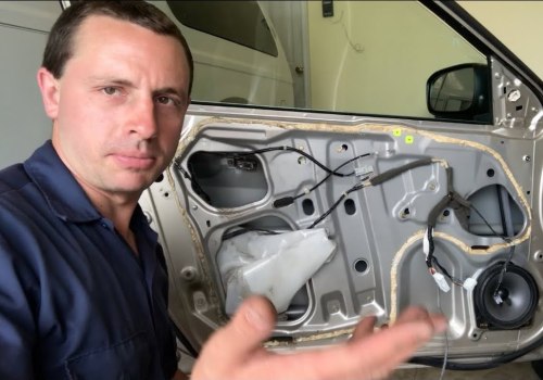 Ensure Safe Driving: Power Window Repair After Tree Removal